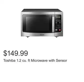 Costco Toshiba 1.2 cu. ft microwave with sensor offer