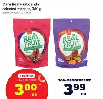 Real Canadian Superstore Dare realfruit candy offer