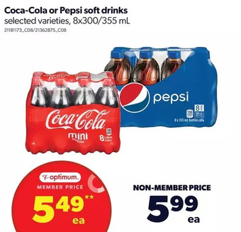 Real Canadian Superstore Coca-cola or pepsi soft drinks offer