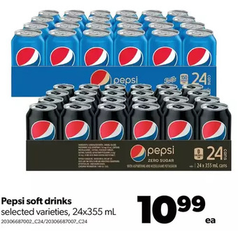 Real Canadian Superstore Pepsi soft drinks offer