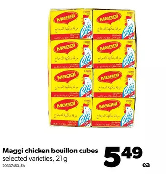 Real Canadian Superstore Maggi chicken bouillon cubes offer