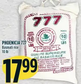 Marché Adonis Phoenicia 777 basmati rice offer