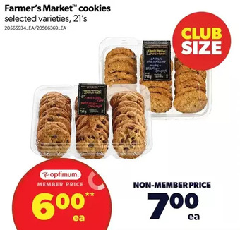 Real Canadian Superstore Farmer's market cookies offer