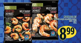 Marché Adonis Marina del rey raw wild caught argentinian shrimp offer