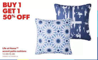 Real Canadian Superstore Life at home accent patio cushions offer