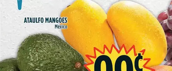Marché Adonis Ataulfo mangoes offer