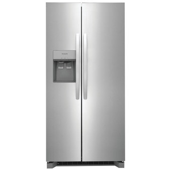 Best Buy Frigidaire 33" 22.3 cu. ft. side-by-side refrigerator with ice & water dispenser (frss2323as) - stainless steel offer