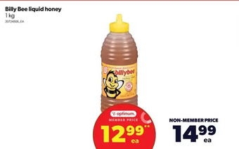 Real Canadian Superstore Billy bee liquid honey offer