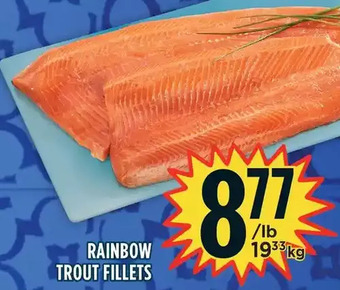 Marché Adonis Rainbow trout fillets offer