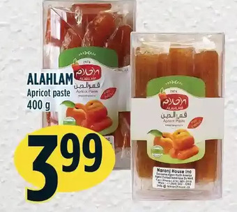 Marché Adonis Alahlam apricot paste offer