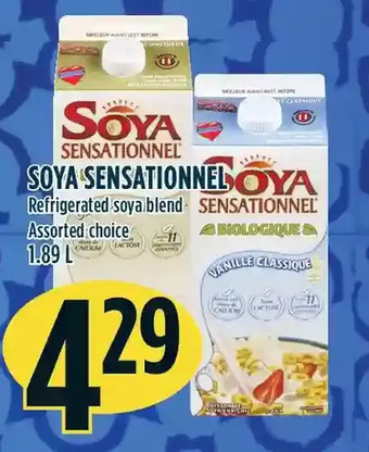 Marché Adonis Soya sensationnel refrigerated soya blend offer