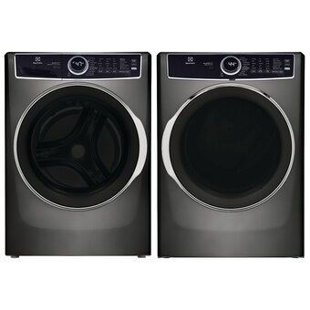 Best Buy Electrolux 5.2 cu. ft. he front load steam washer & 8.0 cu. ft. electric steam dryer - grey offer