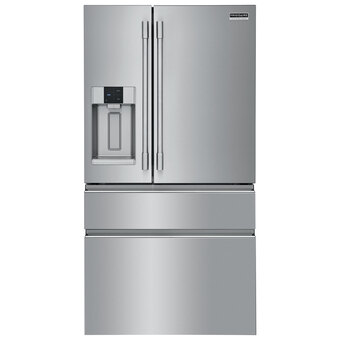 Best Buy Frigidaire pro 36" french door refrigerator w/ water & ice dispenser (prmc2285af) -stainless steel offer