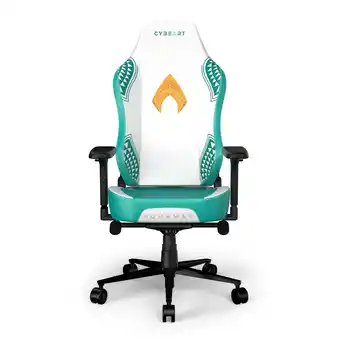 Best Buy Cybeart | aquaman gaming chair - dc comics | high back - ergonomic | supreme pu leather | 4d arm rest | recline, tilt & adjus offer