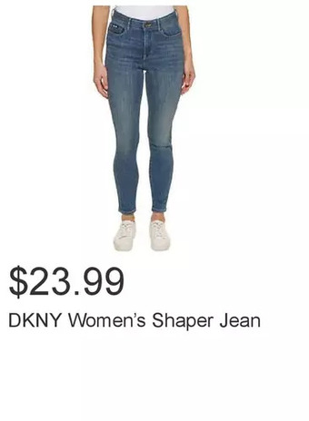 Costco Dkny women’s shaper jean offer