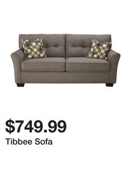 Ashley Furniture Tibbee sofa offer