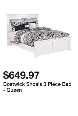 Ashley Furniture Bostwick shoals 3 piece bed - queen offer
