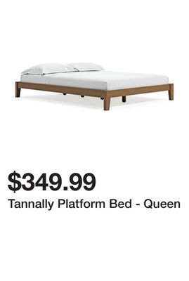 Ashley Furniture Tannally platform bed - queen offer