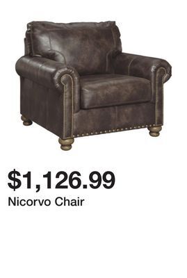 Ashley Furniture Nicorvo chair offer