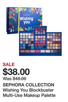 Sephora Wishing you blockbuster multi-use makeup palette offer
