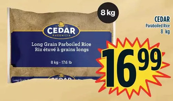 Marché Adonis Cedar parboiled rice offer