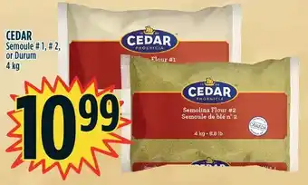 Marché Adonis Cedar semoule #1, #2 or durum offer