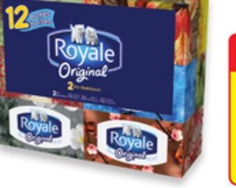 Walmart Royale 2-ply facial tissue offer