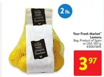 Walmart You fresh market lemons offer