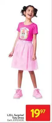 Walmart L.o.l. surprise! tutu dress offer