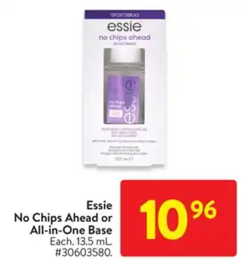 Walmart Essie no chips ahead or all-in-one base offer