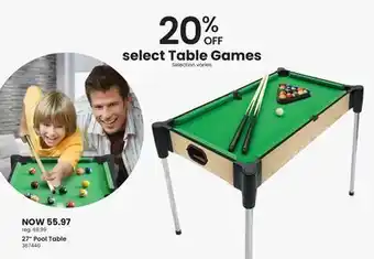 Toys R us Ambassador 27" pool table offer