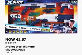 Toys R us X-shot excel ultimate shootout pack offer