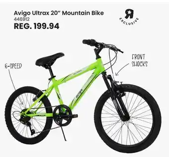 Toys R us Avigo ultrax 20" mountain bike offer