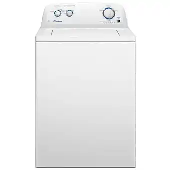 Home Depot Amana 4.0 cu. ft. top-load washer with dual action agitator | amana 6.5 cu. ft. dryer with reversible door offer