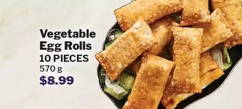 M & M Food Market Vegetable egg rolls offer