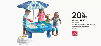 Toys R us Step2 - fiesta cruise sand & water table with umbrella - r exclusive offer