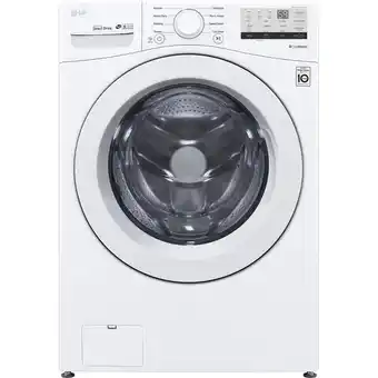 Home Depot Lg 5.2 cu. ft. ultra large front load washer | lg 7.4 cu. ft. ultra large capacity electric dryer offer