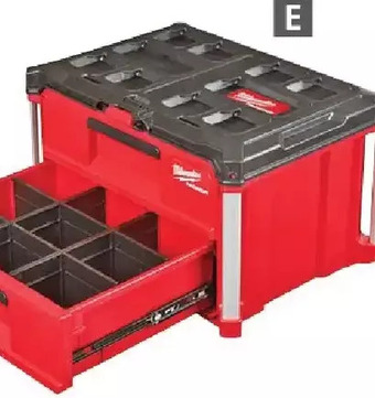 Home Depot Milwaukee packout - 2 - drawer tool box offer