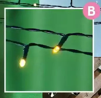 Giant Tiger 50 led solar string lights offer