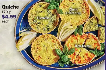M & M Food Market Quiche offer