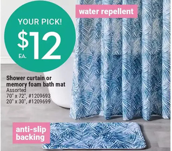 Giant Tiger Shower curtain offer