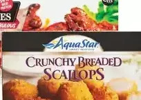Giant Tiger Aqua star breaded scallops offer