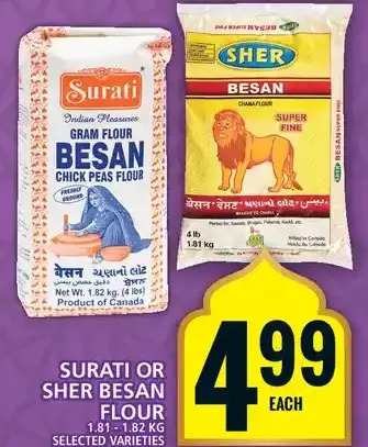 Food Basics Surati or sher besan flour offer