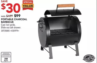 RONA Char griller portable charcoal barbecue offer