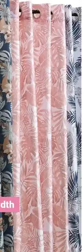 Giant Tiger Faux silk curtain with grommets offer