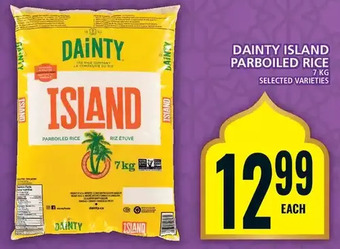 Food Basics Dainty island parboiled rice offer