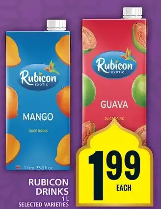 Food Basics Rubicon drinks offer