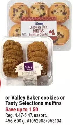 Giant Tiger Valley baker cookies offer