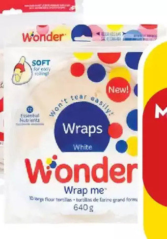 Giant Tiger Wonder wraps offer