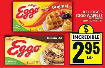Food Basics Kellogg's eggo waffles offer